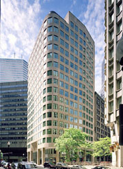 Boston office building at 155 Federal Street in the Financial District