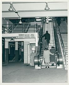 Historic photo of Boston's Govt Center T Station