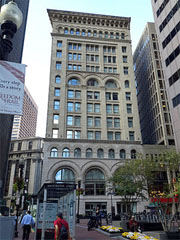 Ames building court street in Boston