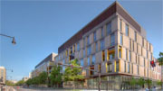 Rendering of Binney street office space