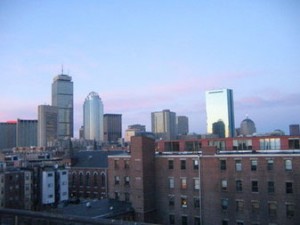 Boston Night Image