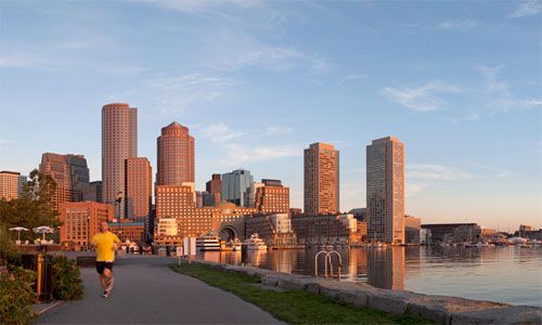 Office Buildings at Boston's fan pier