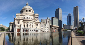 Christian Science Center in Boston