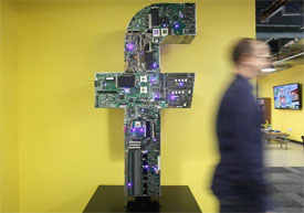 Art in Facebook's Cambridge office space