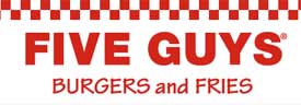 Five Guys restaurant chain, logo