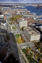 Greenway in South Boston