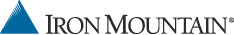 Iron Mountain data storage company logo