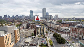 Fenway office buildings in Boston