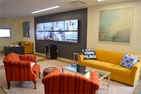 Wayfair Back bay office space interior