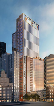 Office tower in Winthrop Square