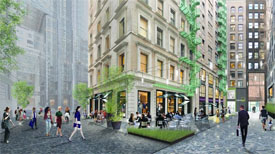 rendering of congress street redevelopment