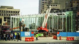 MBTA Govt. Center being remodeled