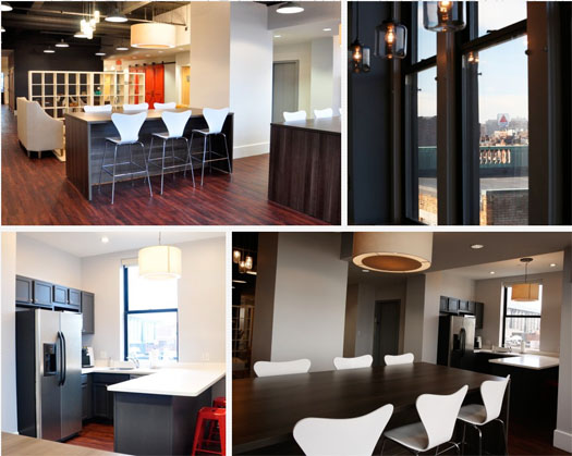 Co-working space in Boston's Back Bay