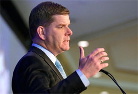 Boston mayor Martin J Walsh