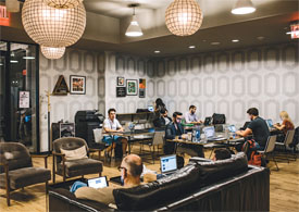 shared office space at wework